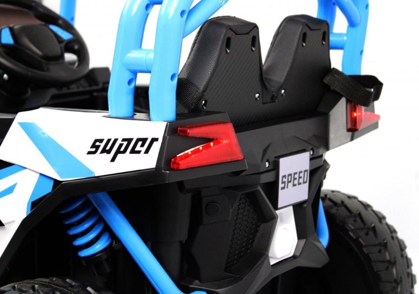 Детский электромобиль RiverToys F888FF 4WD синий