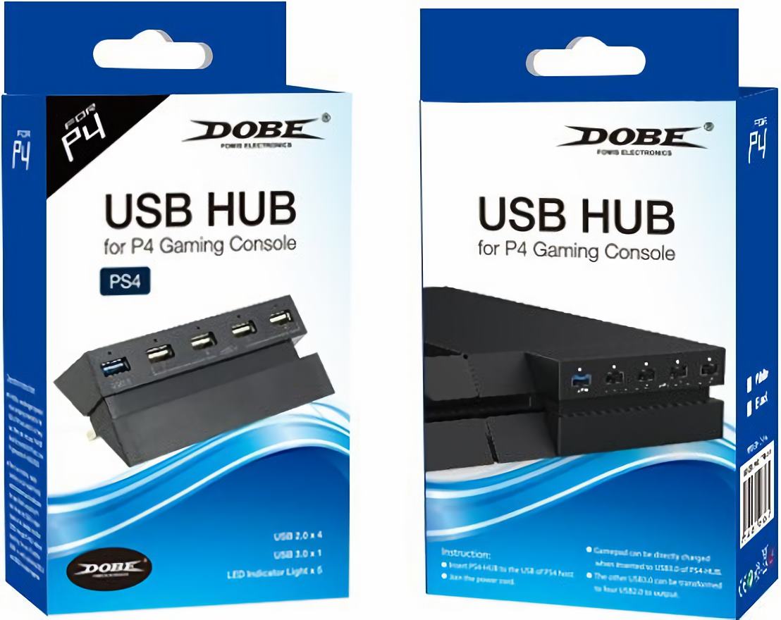 USB-концентратор DOBE PS4 (TP4-810)