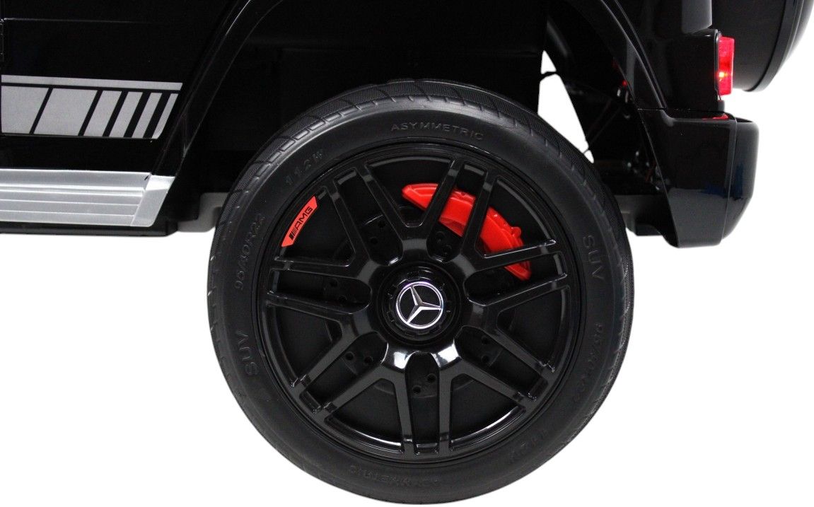 Детский электромобиль RiverToys Mercedes-Benz G63 4WD (Mercedes-AMG-G63-4WD-K999KK-BLACK-GLANEC) черный глянец