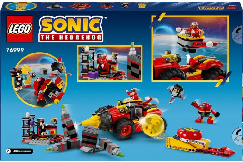 (EU) Конструктор LEGO Соник против Эггмана Бурильщика (76999)