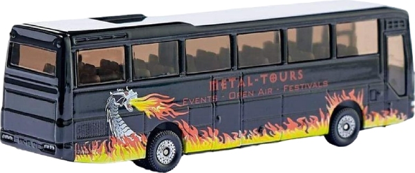 Автобус Siku 1624 MAN туристический (черный) (SIKU1624)