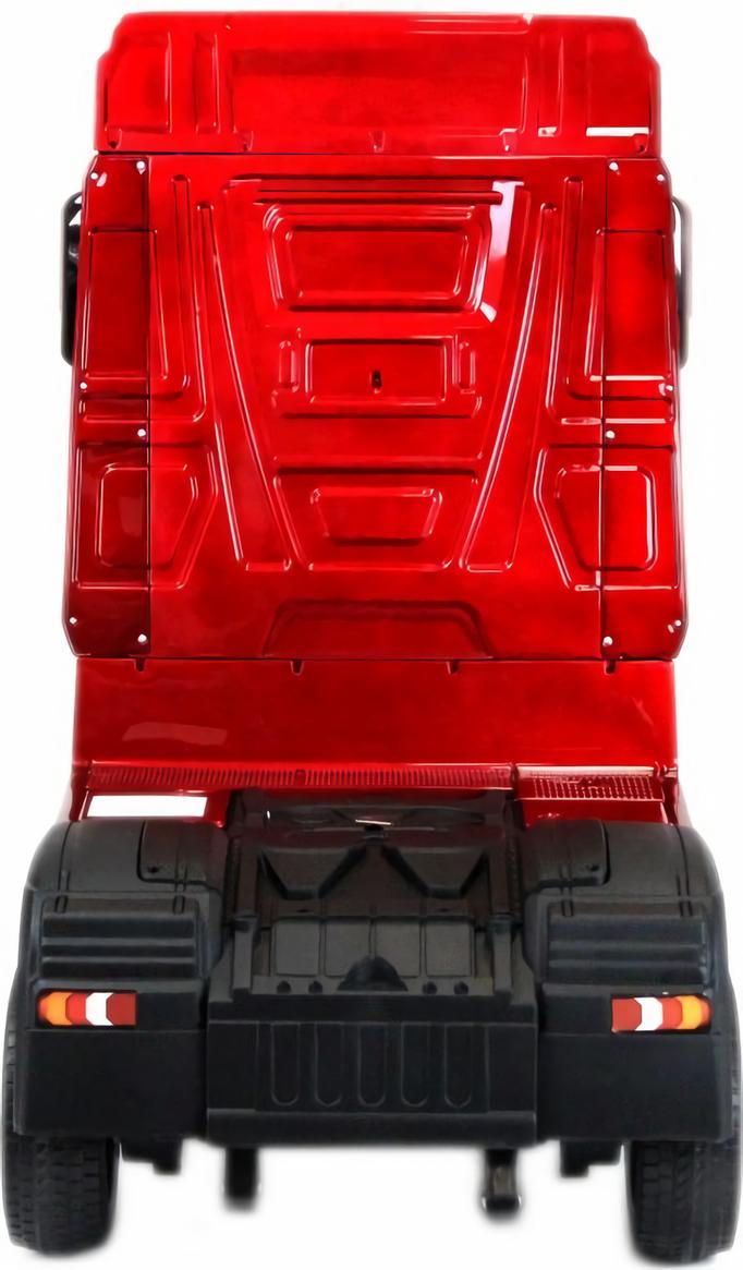 Детский электромобиль RiverToys Mercedes-Benz Actros 4WD (HL358) вишневый глянец