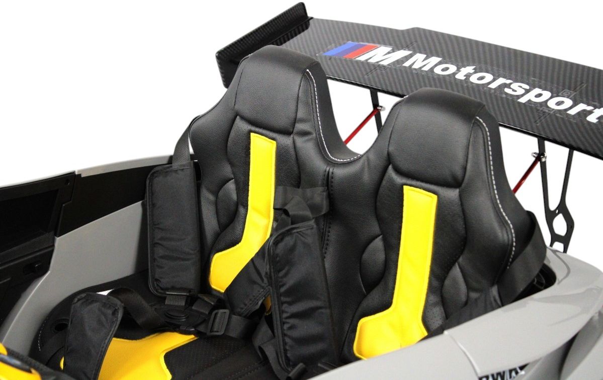 Детский электромобиль RiverToys (G007GG-GREY) серый