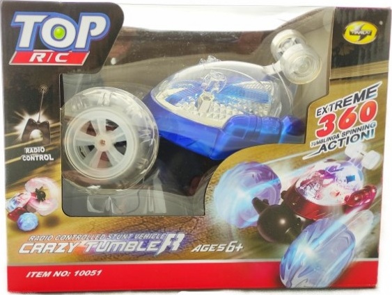 Радиоуправляемая модель перевертыш TOP RC (10051-BLUE)