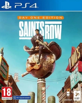 Игра SAINTS ROW Издание первого дня (PS4, русская версия) Б/У