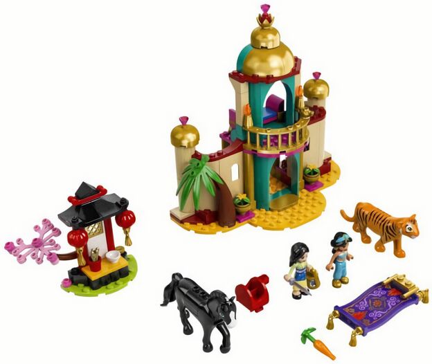(EU) Игрушка LEGO Disney Приключения Жасмин и Мулан (43208)