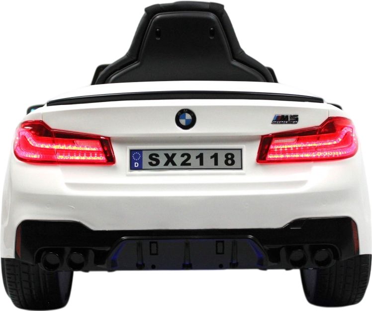 Детский электромобиль RiverToys BMW M5 Competition (A555MP) белый