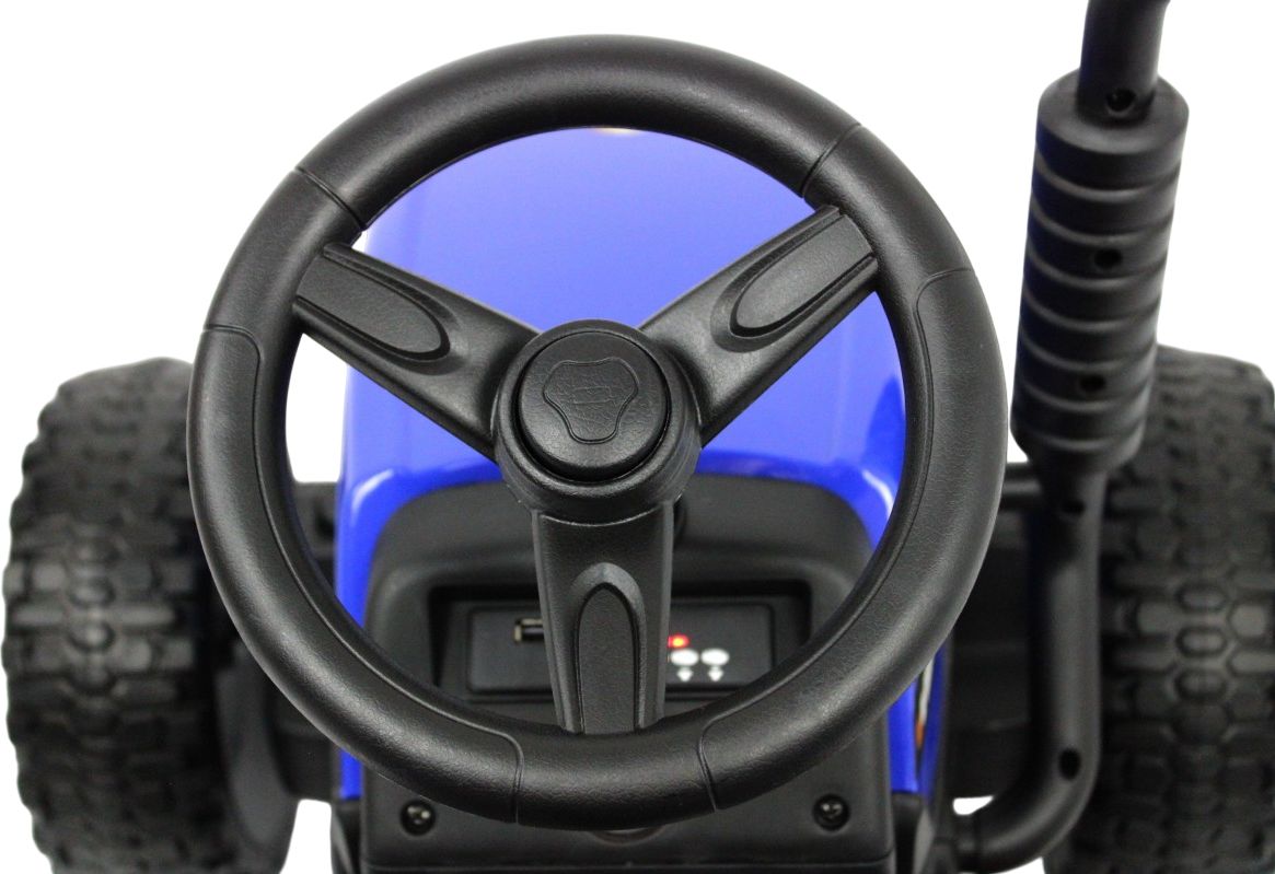 Детский электромобиль RiverToys H444HH синий