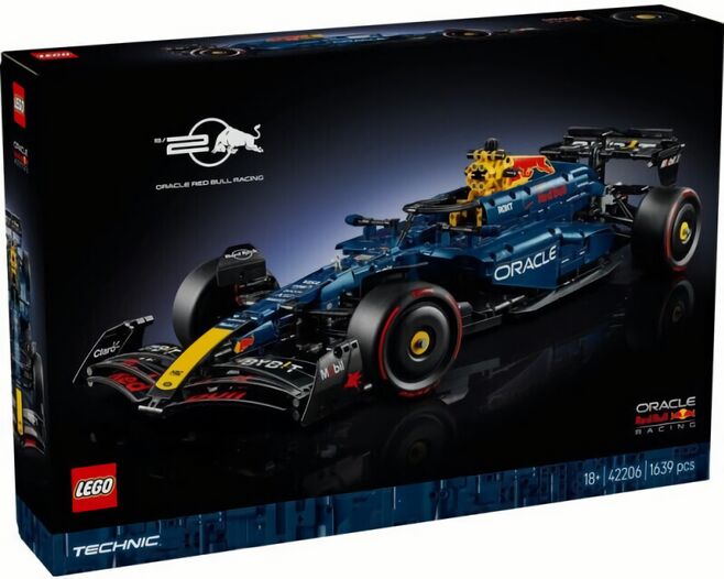 (EU) Конструктор-автомобиль LEGO Technic Формула 1: Oracle Red Bull Racing RB20 (42206)