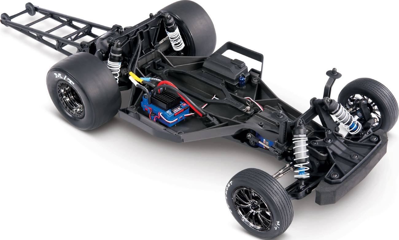 Радиоуправляемая модель драгстер Traxxas Drag Slash 2WD RTR 1к10 TQi TSM (TRA94076-4-G)