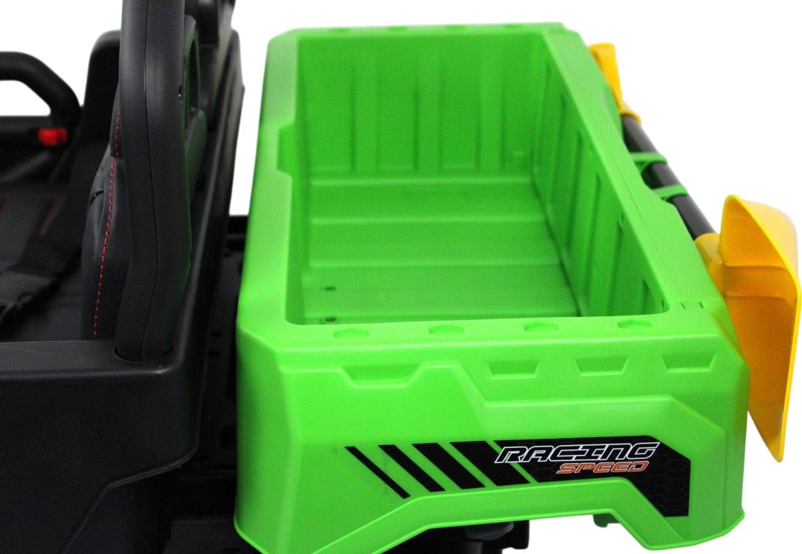 Детский электромобиль RiverToys H005HH зеленый