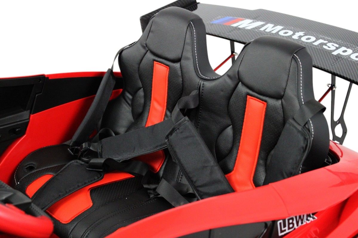 Детский электромобиль RiverToys (G007GG-RED) красный