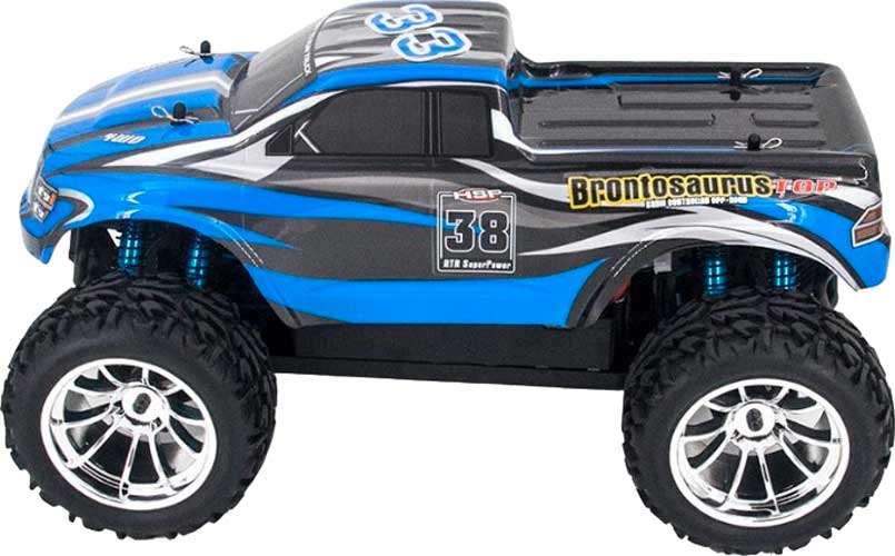 Радиоуправляемая модель HSP Brontosaurus TOP 4WD (1к10) синяя (94111TOP-NC111-BL)