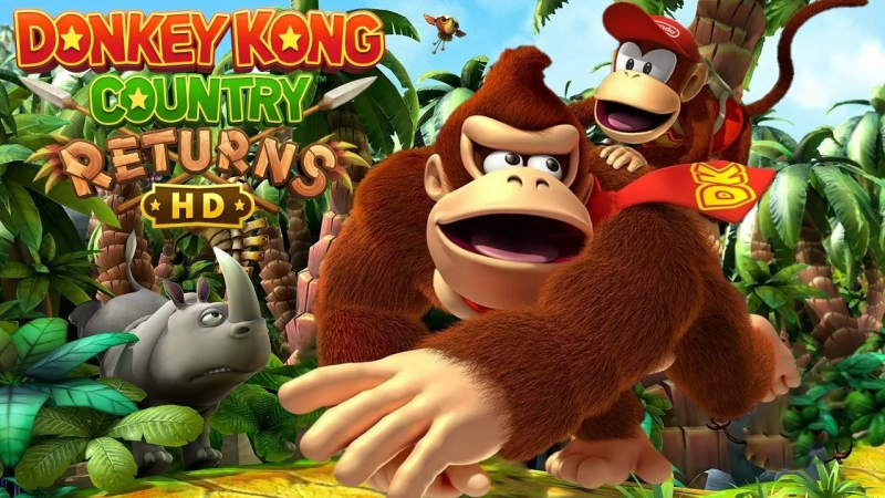 Дикси Конг дебютирует в HD: крупное обновление для Donkey Kong Country Returns