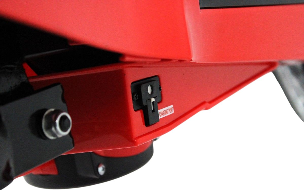 Детский электромотоцикл RiverToys A111AA красный