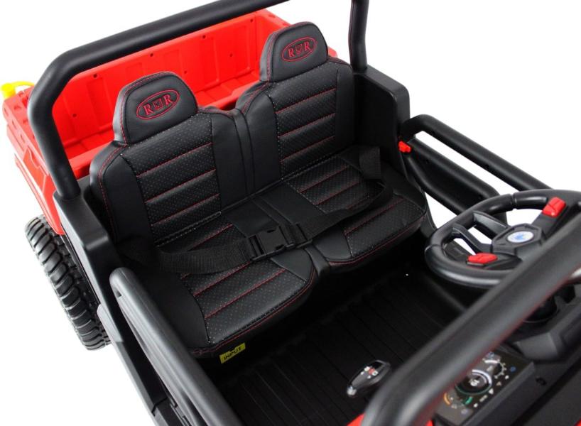 Детский электромобиль RiverToys H005HH красный