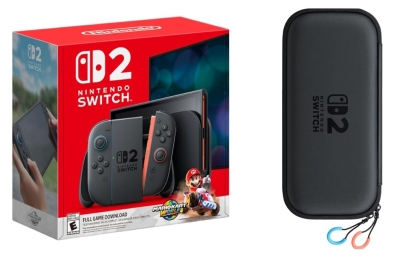 Игровая приставка Nintendo Switch 2 Mario Kart World Bundle 256 GB + Фирменный чехол + плёнка на экран