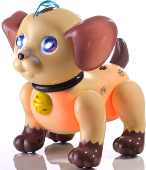 Радиоуправляемый робот Zhorya собака Умный Я коричневая (ZYA-A2744-1)