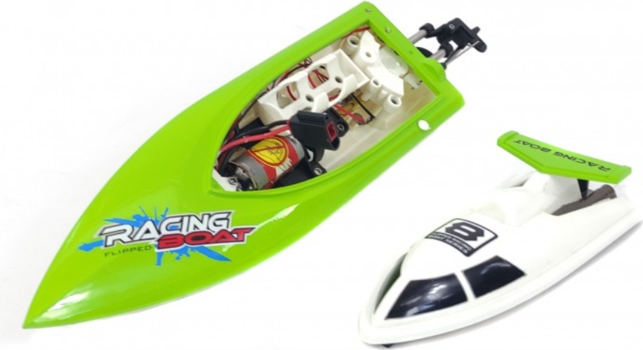 Радиоуправляемая модель Fei Lun катер Green High Speed Boat