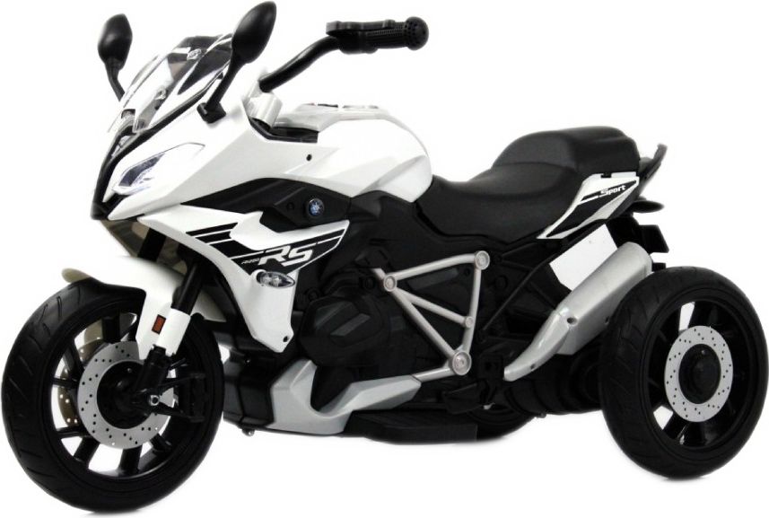 Детский электротрицикл RiverToys Z333ZZ белый