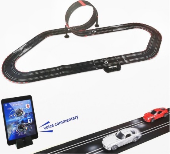 Гоночный автотрек Top Racer от сети Mersedes SLS + Police (ASR-11E)