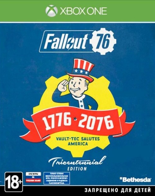 Игра Fallout 76 Tricentennial Edition (XBOX One, русская версия) Б/У