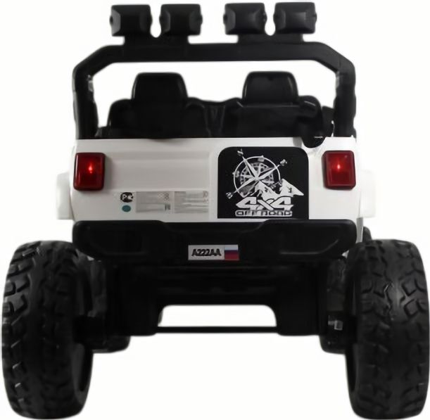 Детский электромобиль Jeep A222AA белый
