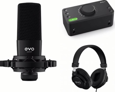 (EU) Аудиоинтерфейс Audient EVO 4, 2x2, Smartgain, JFET DI