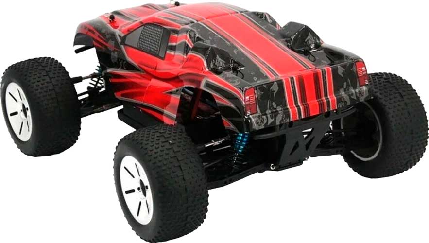 Радиоуправляемая модель HSP Tribeshead-2 TOP 4WD (1к10) красная (94124NTOP-12426)