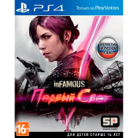 Игра Infamous: Первый Свет (PS4, русская версия) Б/У