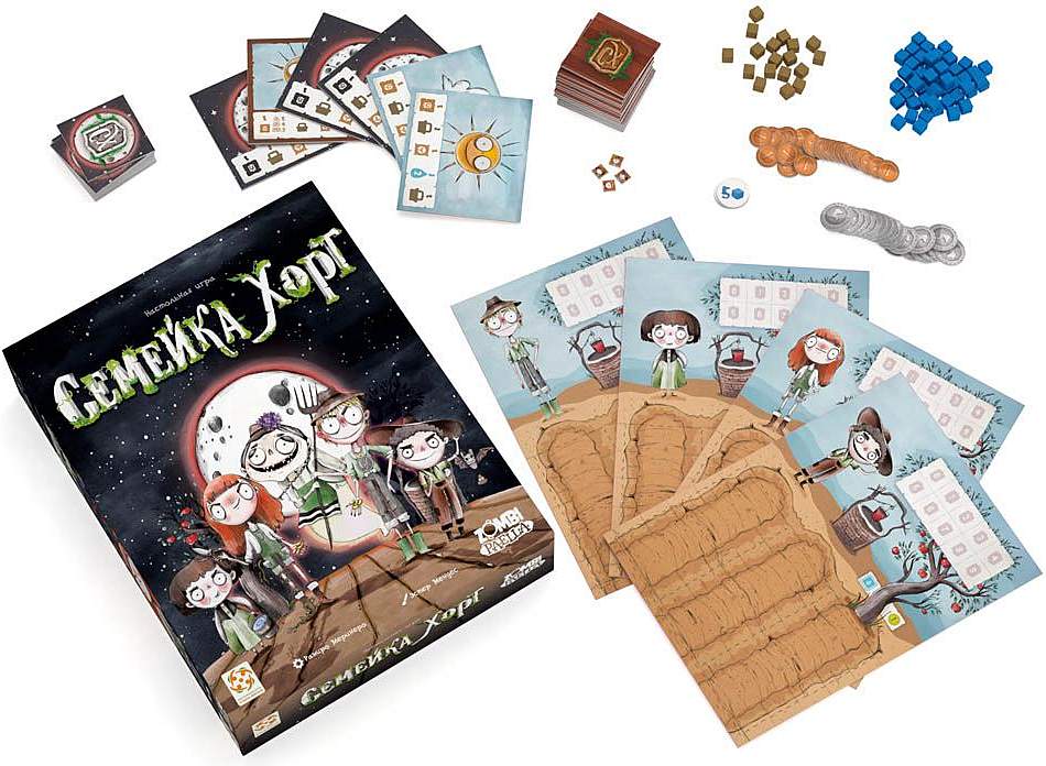 (EU) Настольная игра Стиль жизни Семейка Хорт