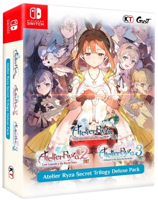 Игра Atelier Ryza: Secret Trilogy Deluxe Pack (Nintendo Switch)