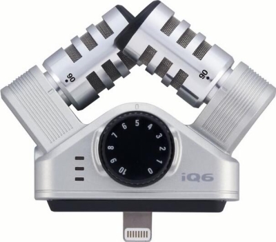 (EU) Стереомикрофон Zoom iQ6, XY, для iOS Lightning, 90/120°