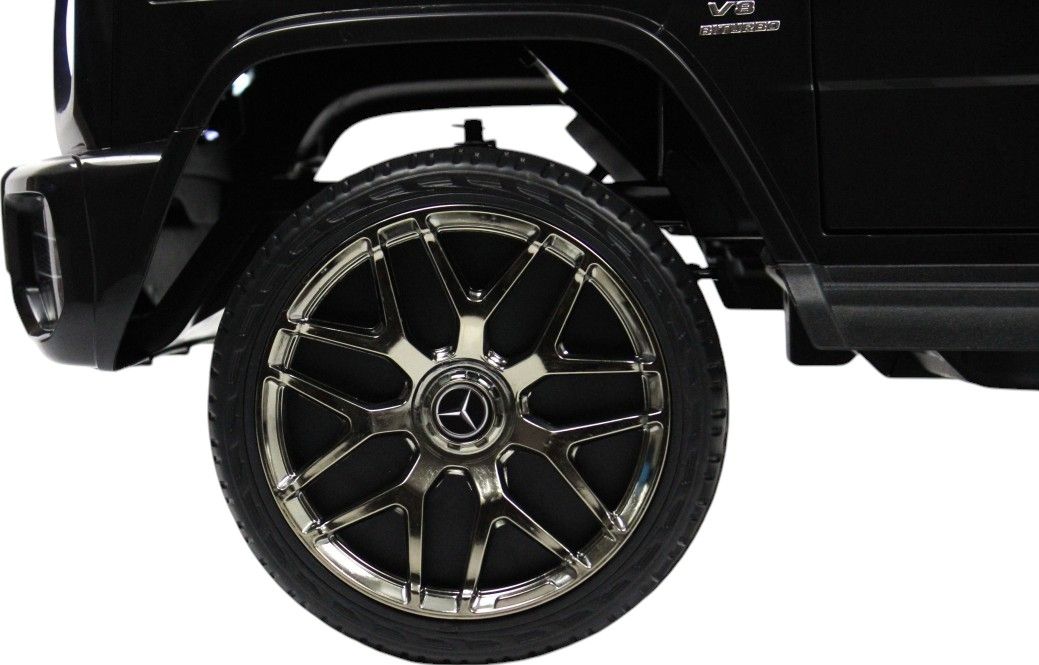 Детский электромобиль RiverToys Mercedes-Benz G63 (T999TT-BLACK             ) черный