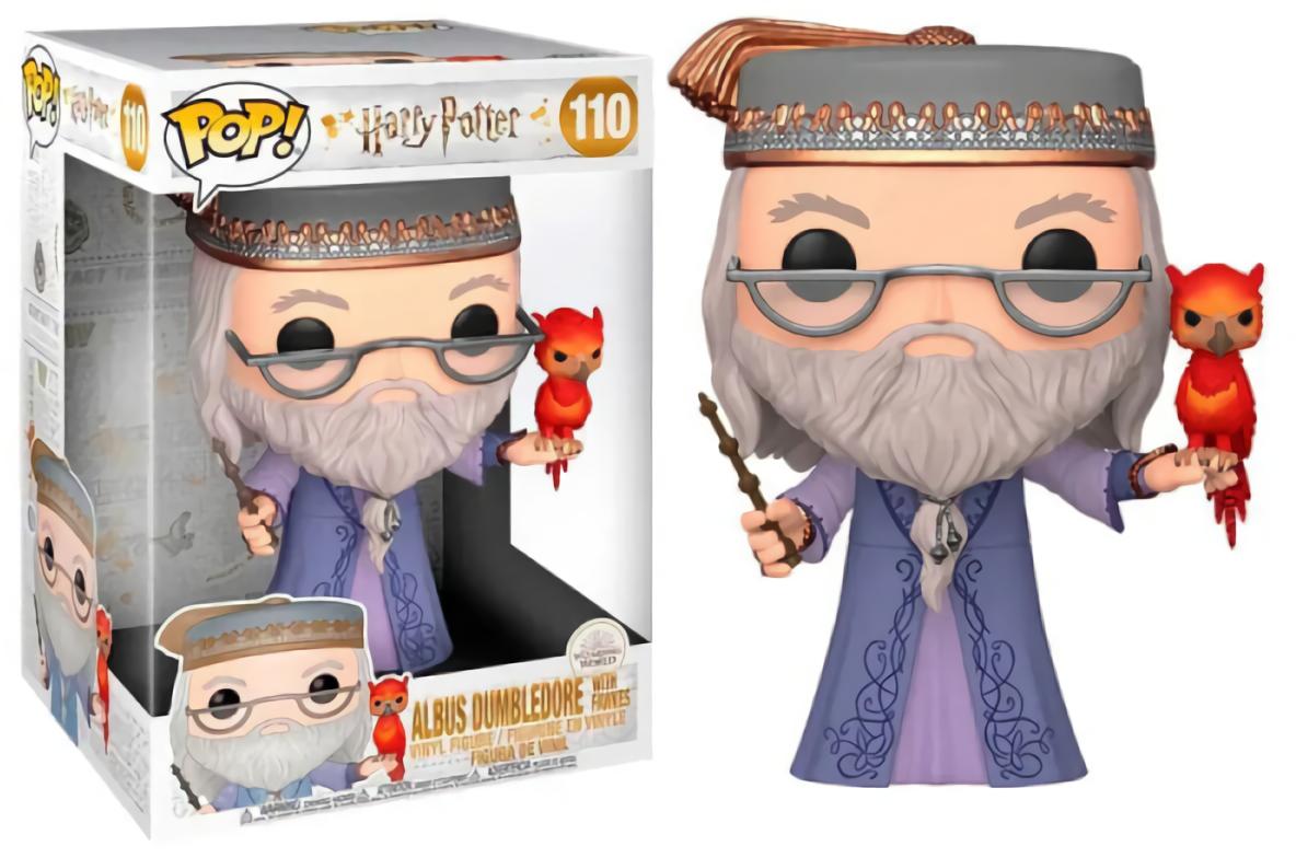 (EU) Фигурка Funko POP! Harry Potter: Albus Dumbledore with Fawkes (110)