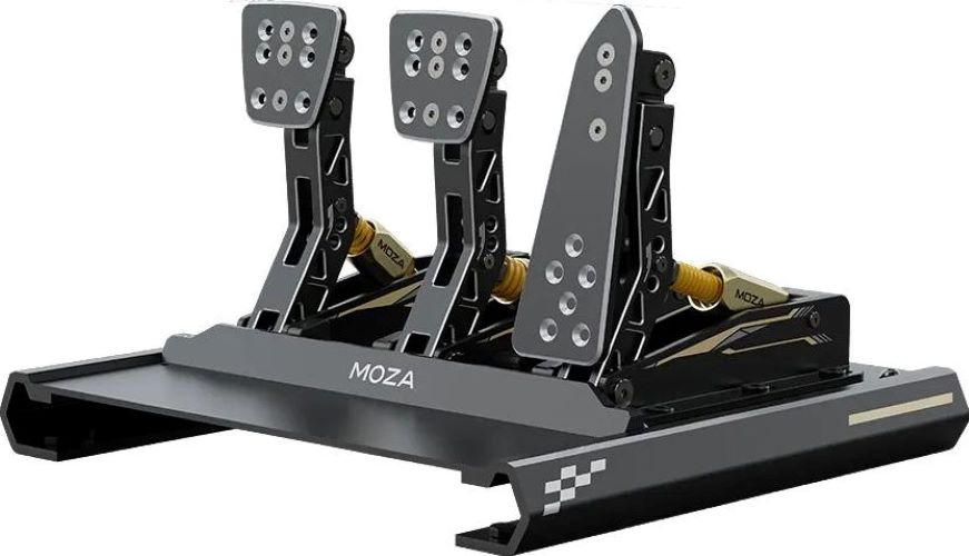 Педали MOZA CRP Load Cell Three Pedals with Base RS04