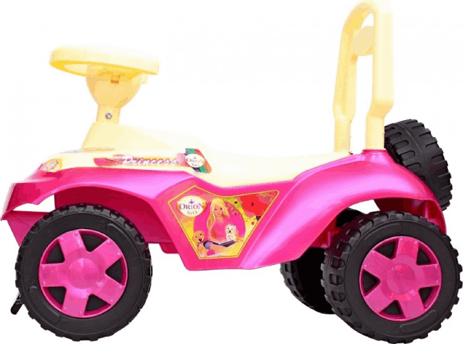 Каталка Orion Toys Ориоша с клаксоном (розовая)