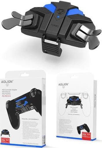 Адаптер AOLION Back Buttons с дополнительными клавишами для DualShock 4 (чёрный) PG-PS1010