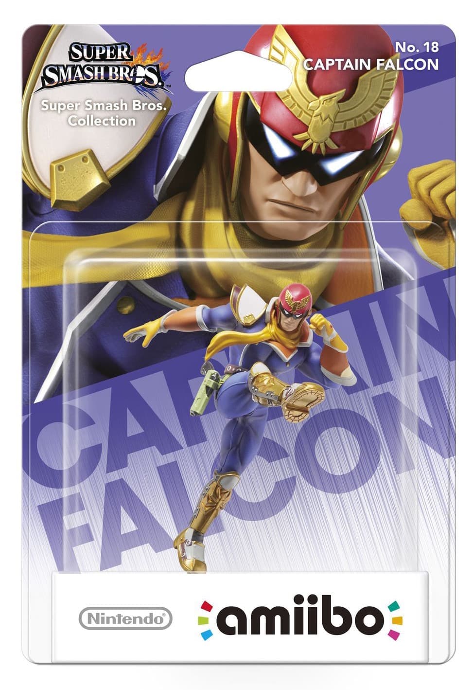 Интерактивная фигурка amiibo Капитан Фэлкон (Super Smash Bros. Collection)