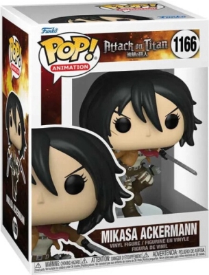 (EU) Фигурка Funko POP! Animation: Mikasa Ackermann (1166)