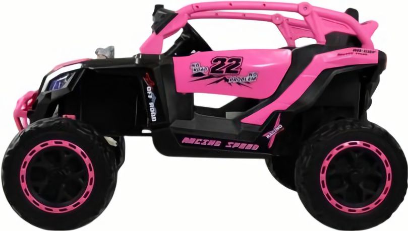 Детский электромобиль K707AM-A розовый