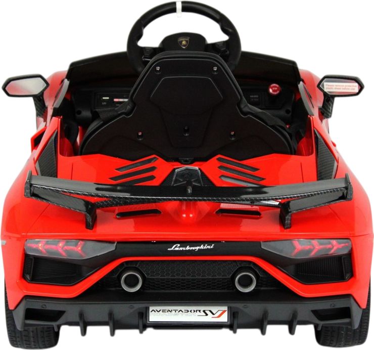 Детский электромобиль RiverToys Lamborghini Aventador SVJ (A333MP) красный