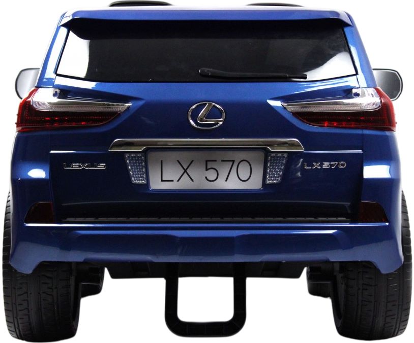 Детский электромобиль RiverToys Lexus LX570 (Y555YY) синий глянец