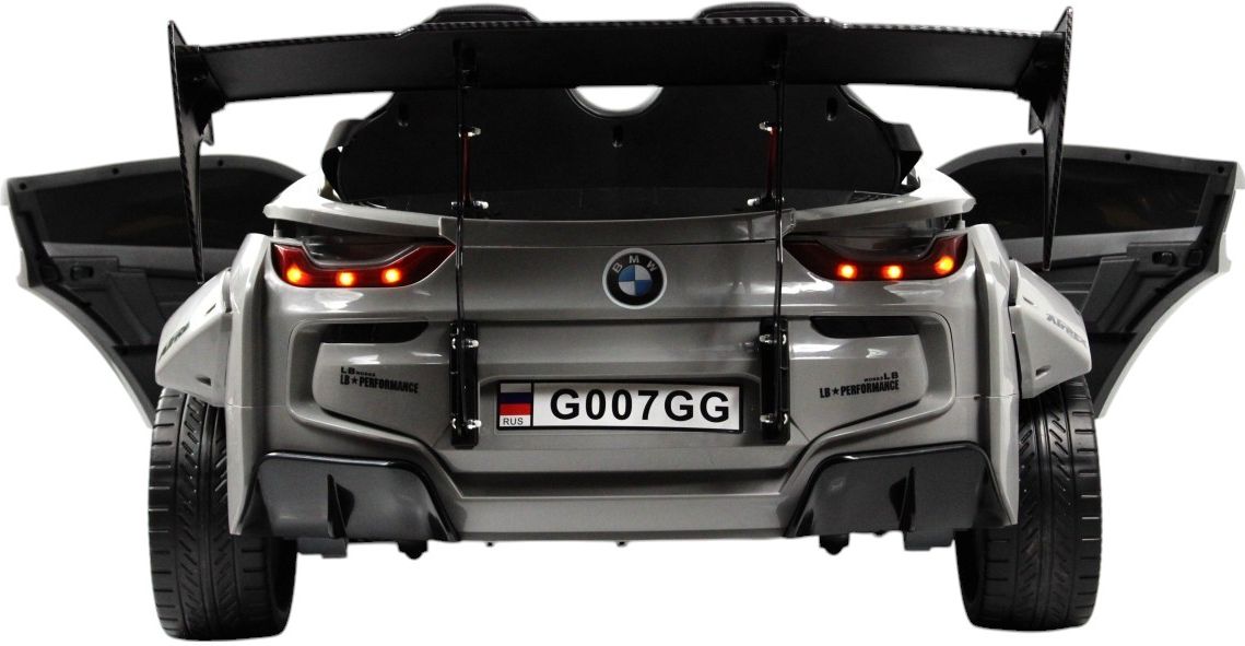 Детский электромобиль RiverToys (G007GG-GREY) серый