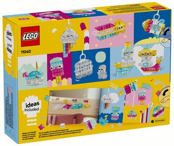 (EU) Конструктор LEGO Classic Волшебная прозрачная коробка (11040)