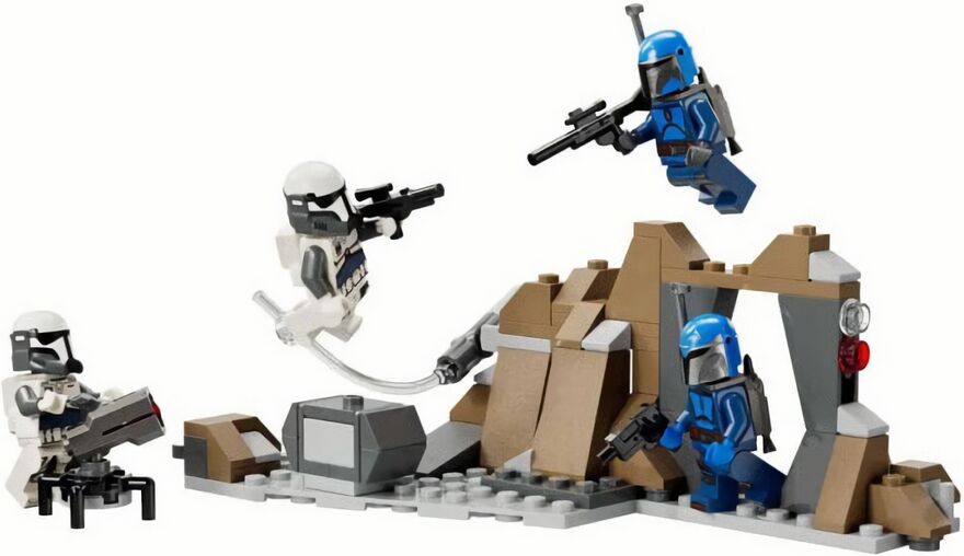 (EU) Конструктор LEGO Боевой набор: Засада на Мандалоре (75373)