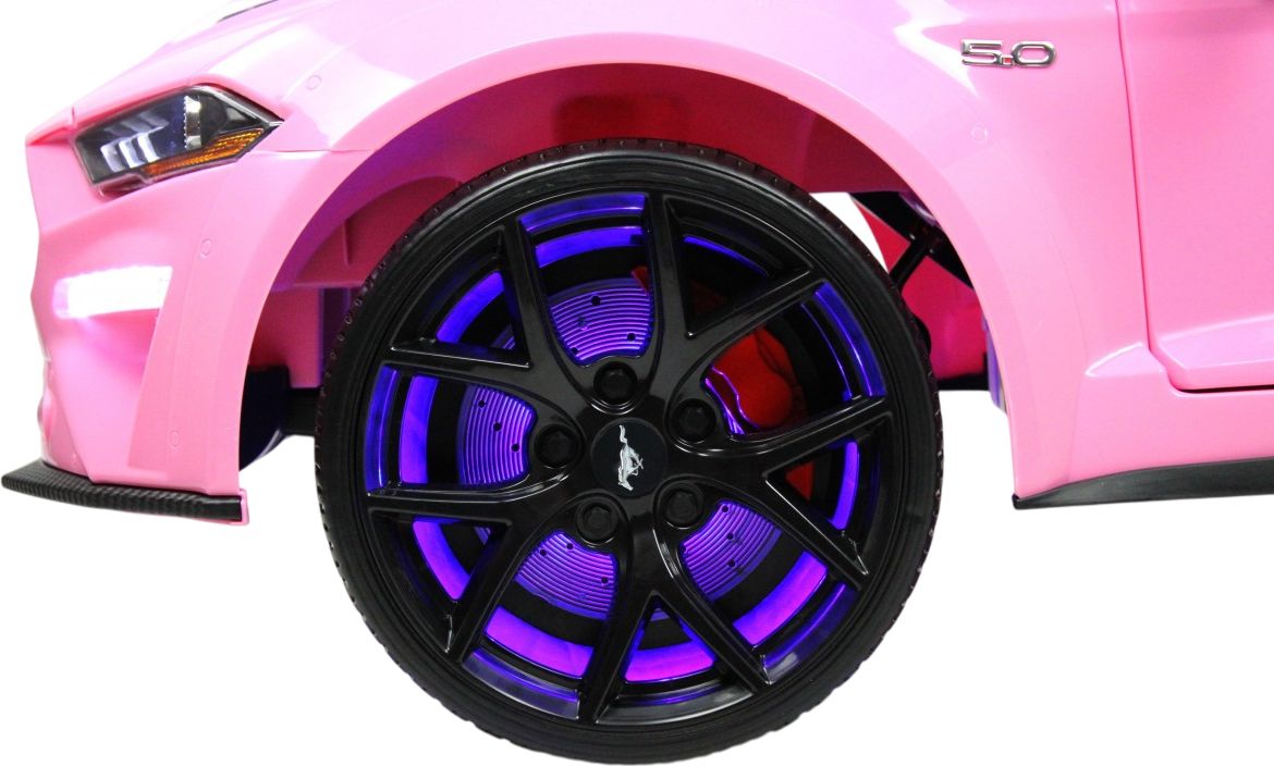 Детский электромобиль RiverToys Ford Mustang GT (A222MP) розовый