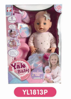 Пупс 40см, пьет и писает, с аксесс. в кор. в кор.8шт YL1813P