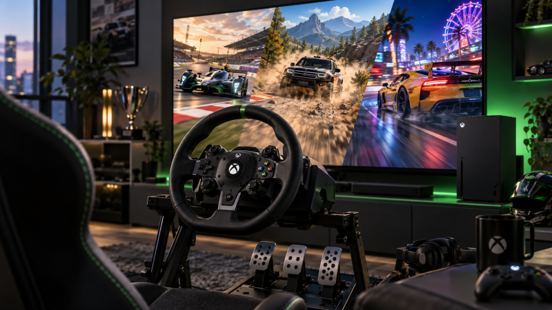 Лучшие игры для руля на Xbox Series X|S