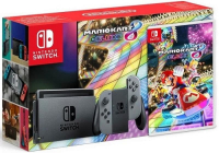 Nintendo Switch 32GB (Серый) + игра Mario Kart 8 Deluxe